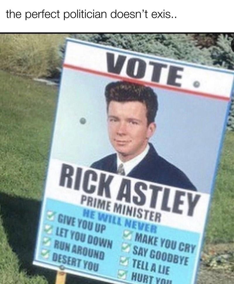 Rickrolling On National Levels Rickroll Know Your Meme 0809