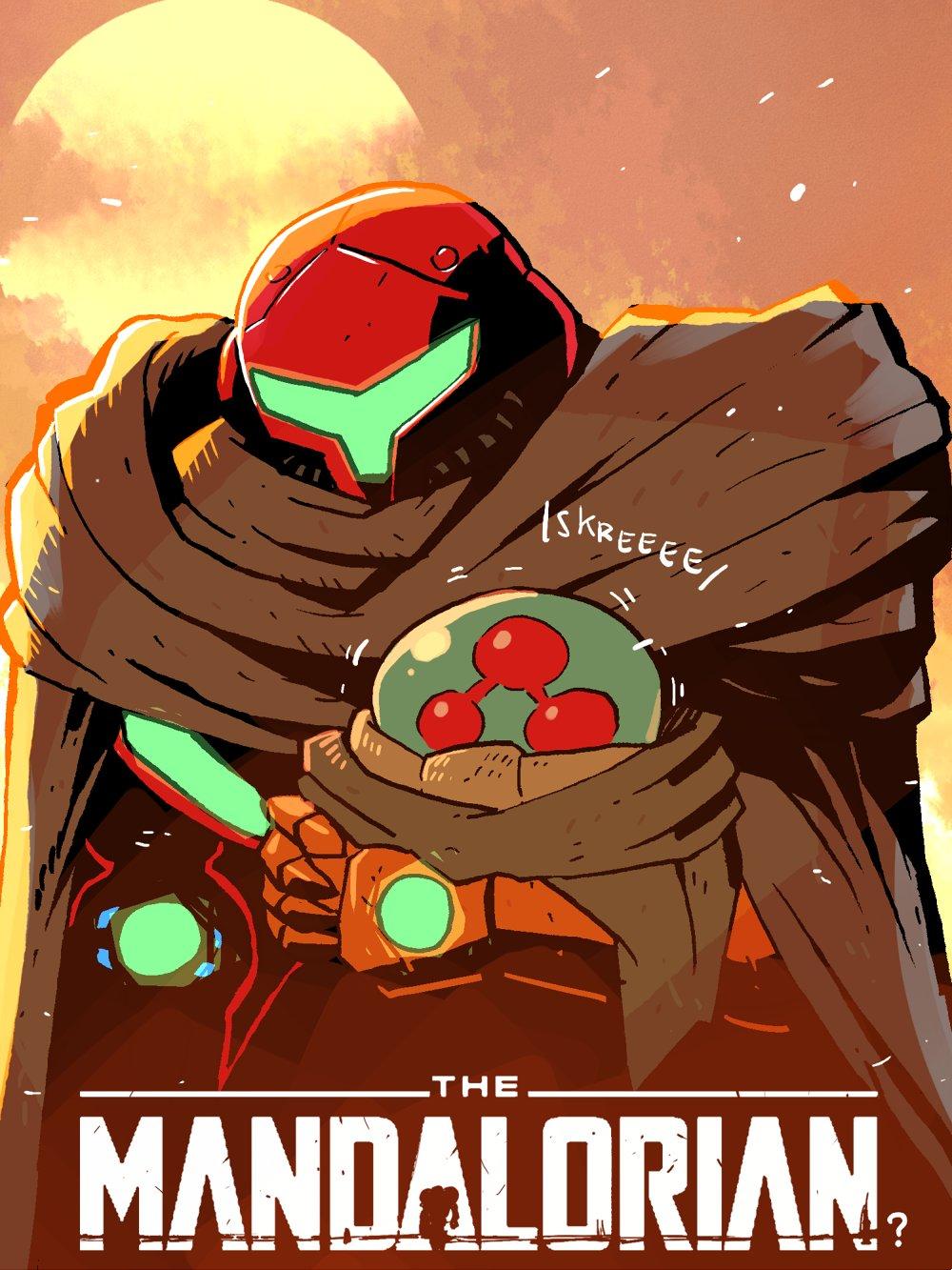 The Mandalorian (Big lie) by rariatoo | Metroid | Know Your Meme