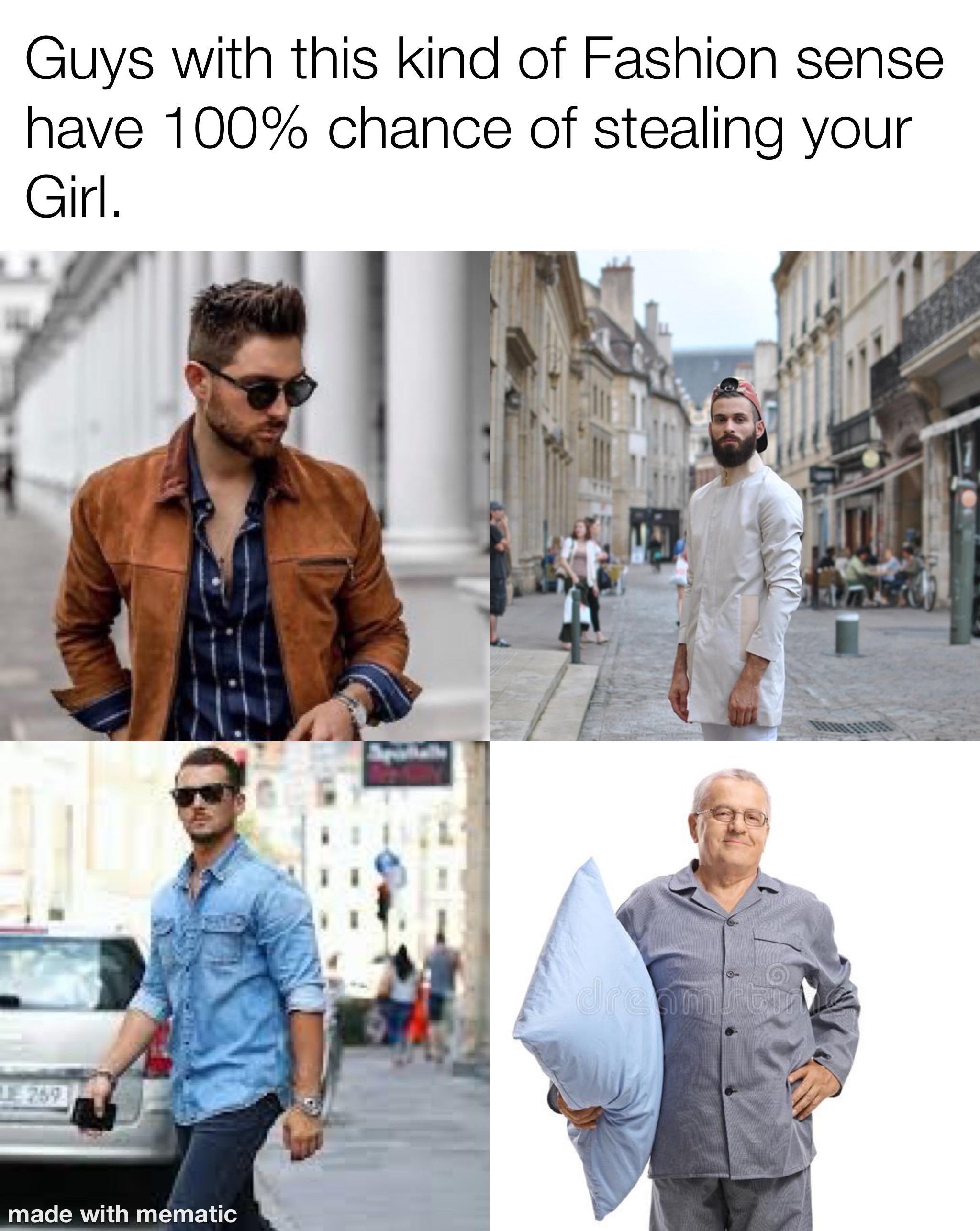 Fashion sense Pajama Guy Know Your Meme