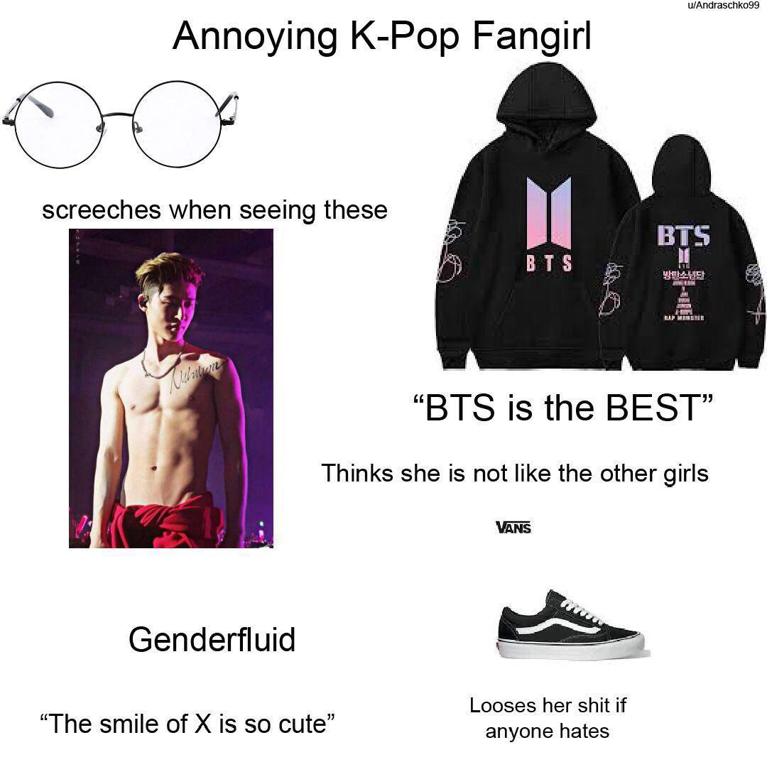 „Annoying KPop Fangirl“ starterpack /r/starterpacks Starter Packs