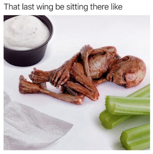 The last wing be sitting there like Dead Baby Voldemort Know Your Meme