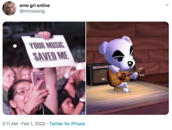 animal crossing music dog