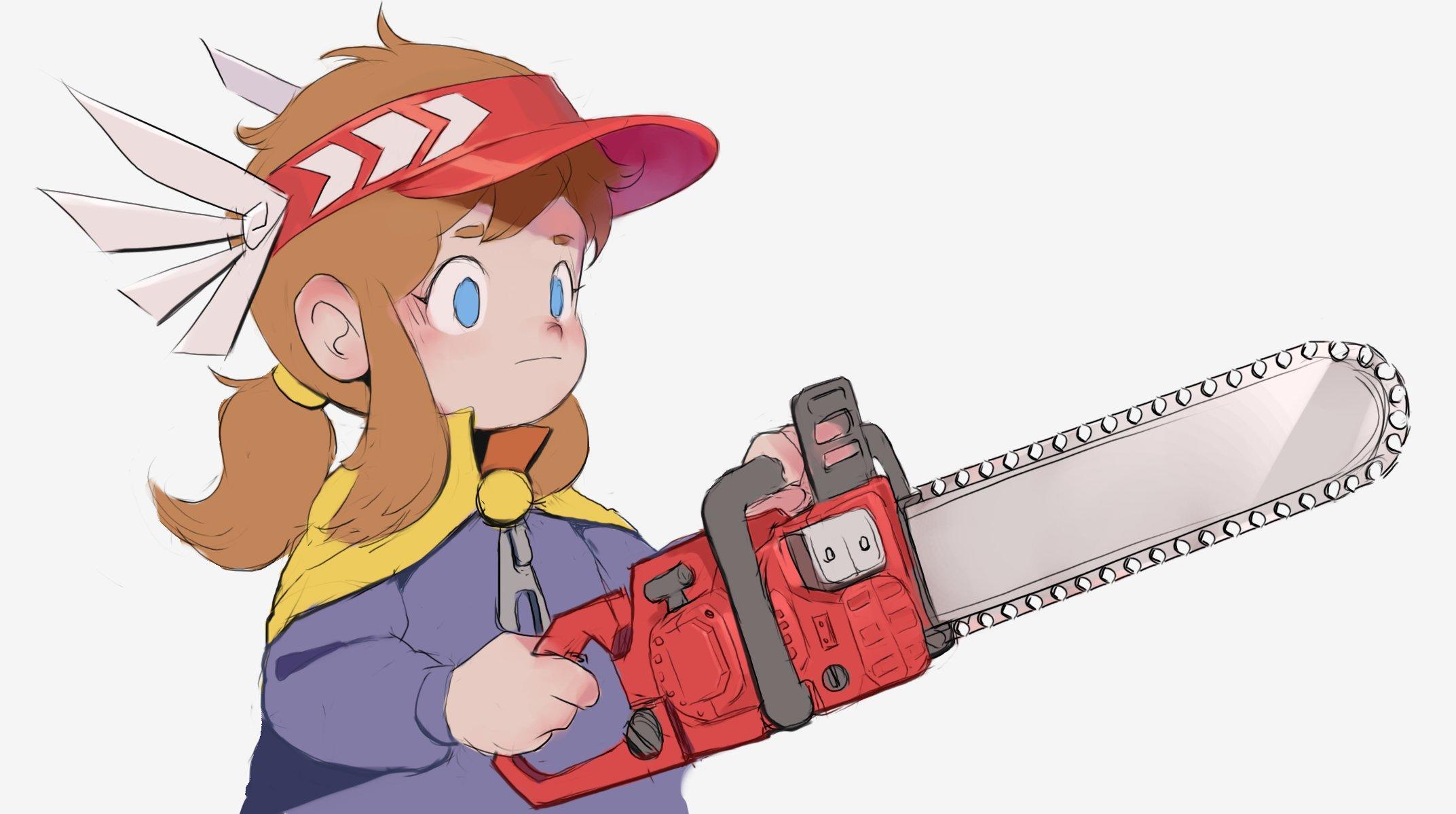 Chainsaw kid by yansse0 A Hat in Time Know Your Meme