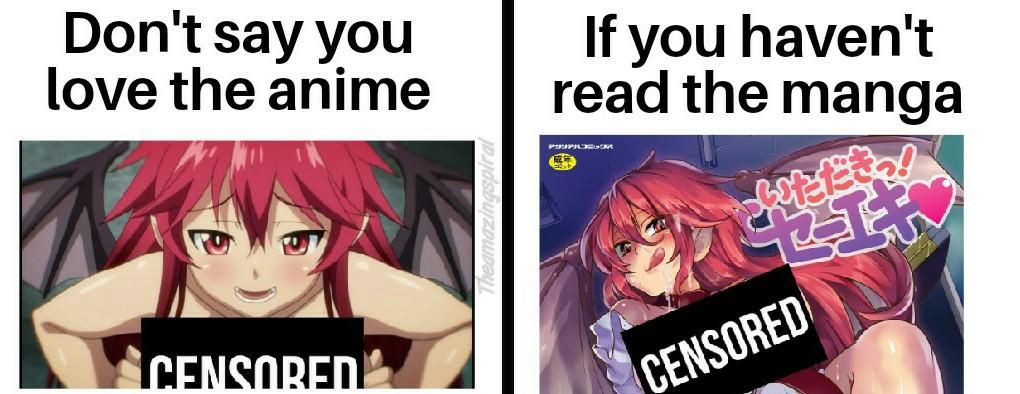 The Sauce Is In The Tags Don T Say You Love The Anime If You Haven T Read The Manga Know Your Meme
