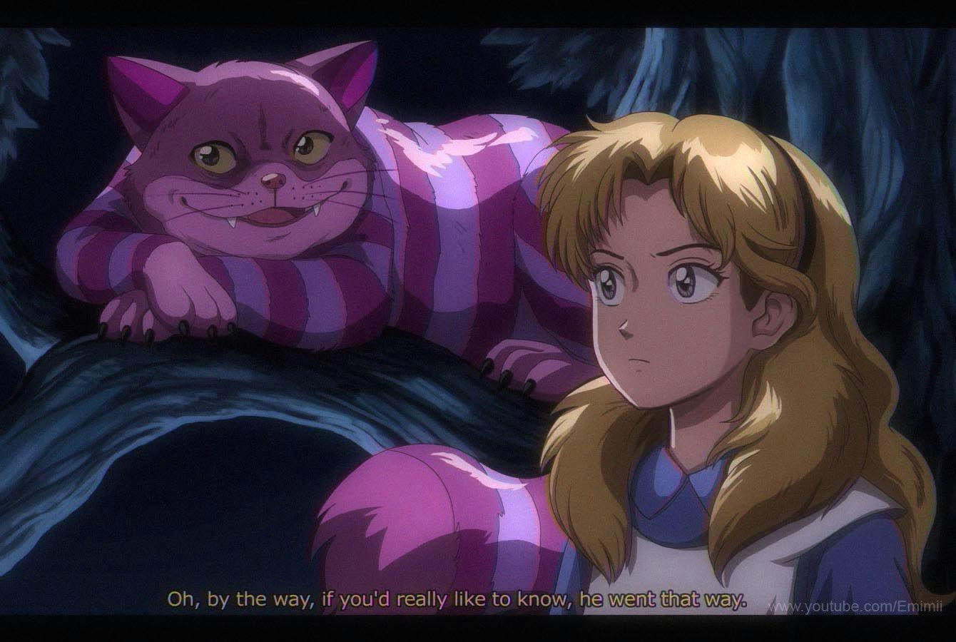 anime version of alice in wonderland