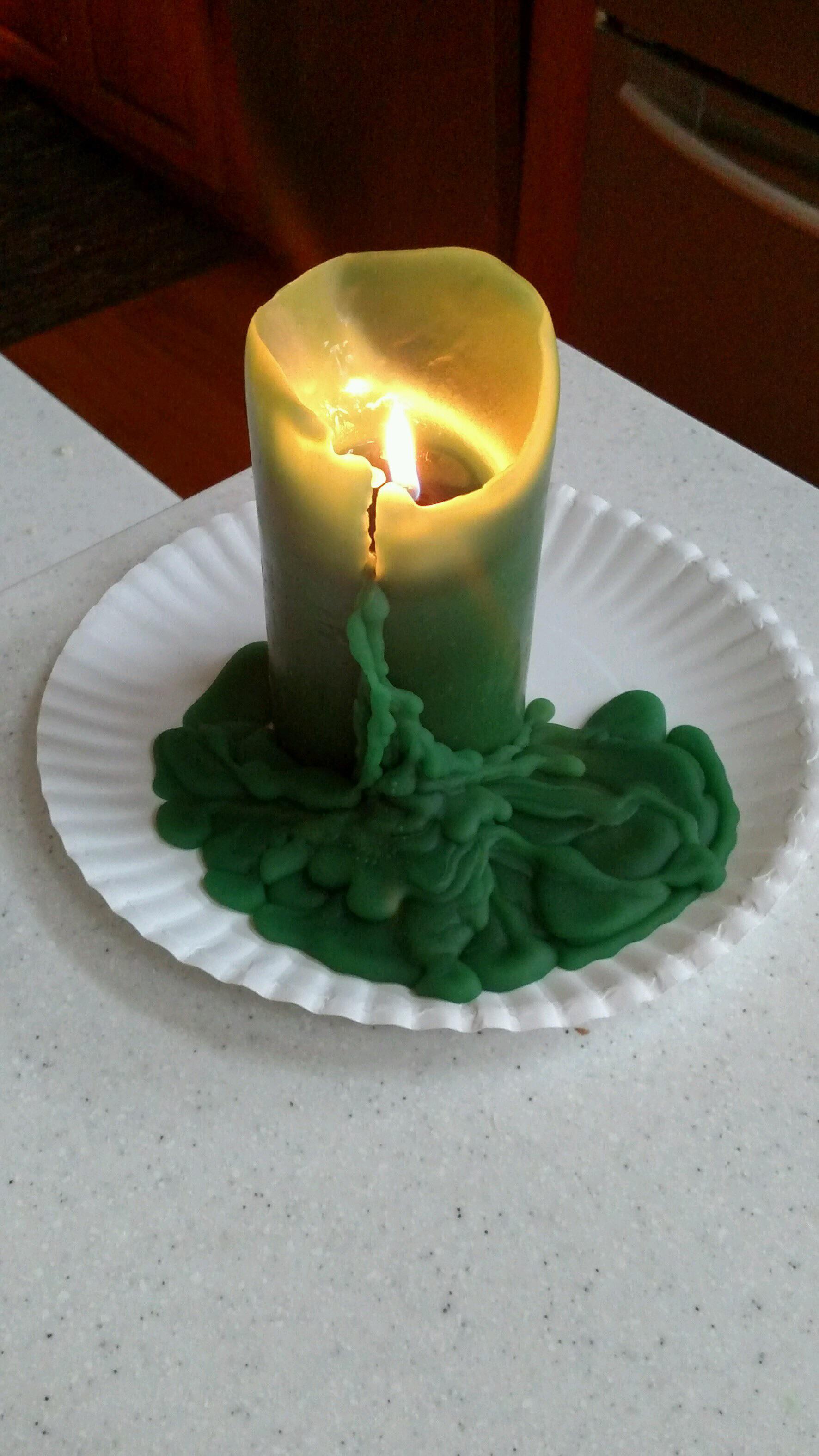 Been getting into candles recently. This one’s wick was off center