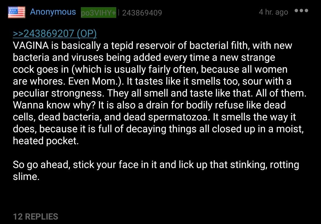 Anon on beef flaps | /r/4chan | 4chan | Know Your Meme