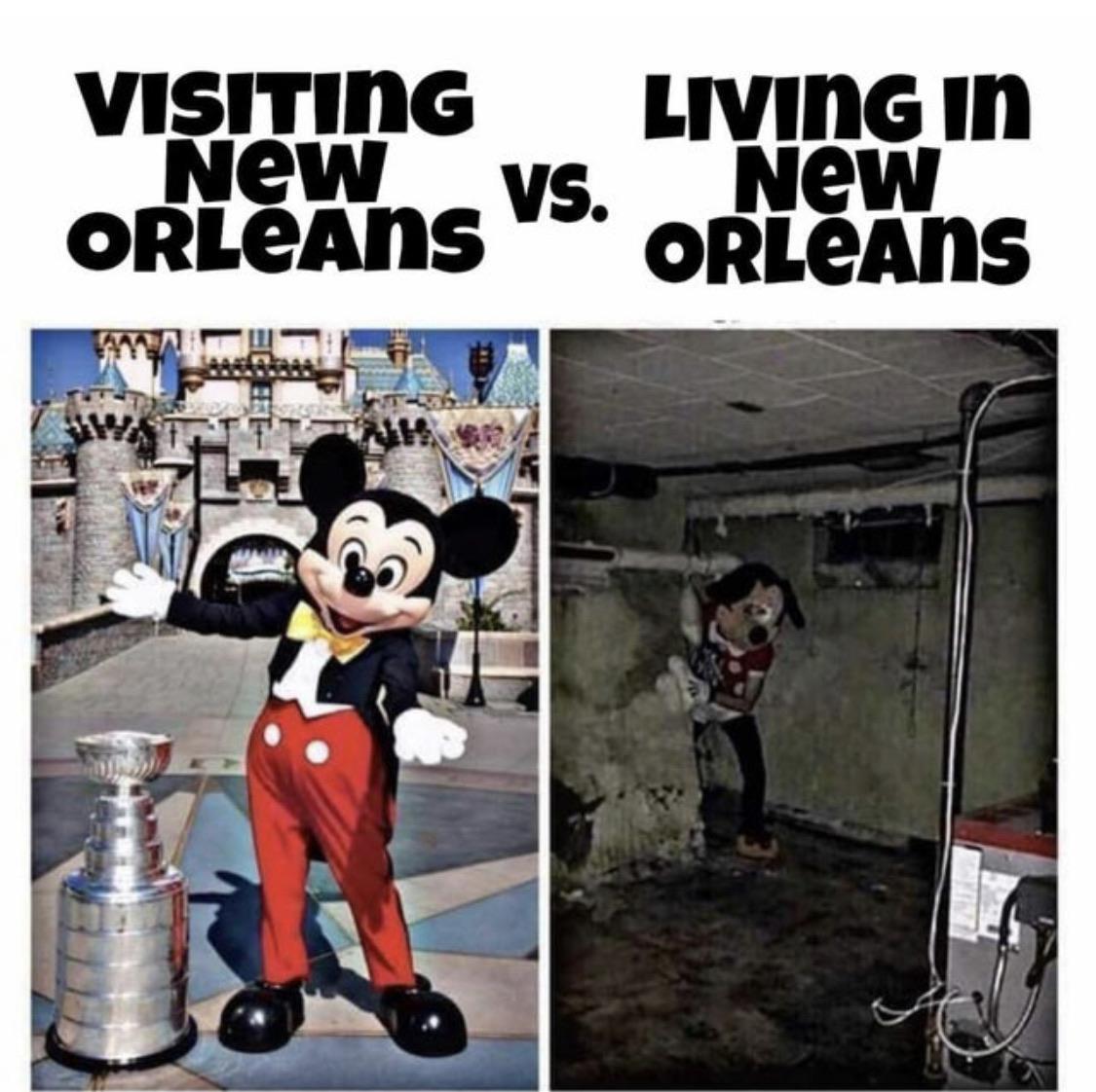 I still love living in New Orleans though. /r/ExpectationVsReality