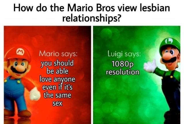 Who Do You Side With Mario Bros Views Know Your Meme