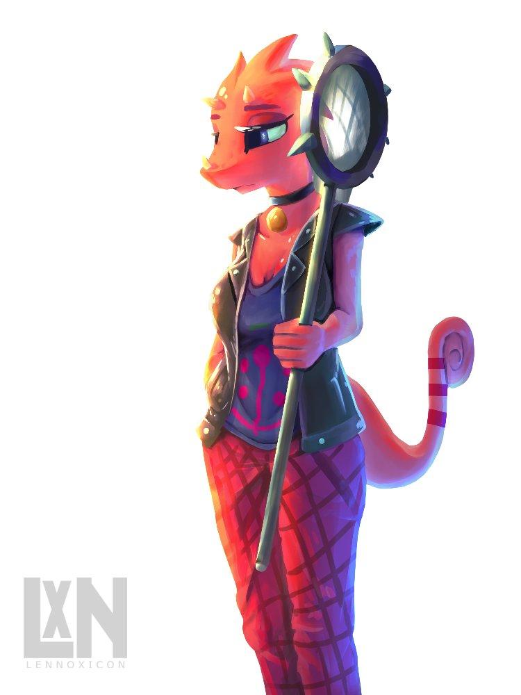 Accidental genderbent Flick by Lennoxicon Animal Crossing Know Your