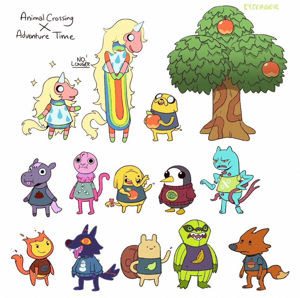 Animal Crossing x Adventure Time Crossover Know Your Meme
