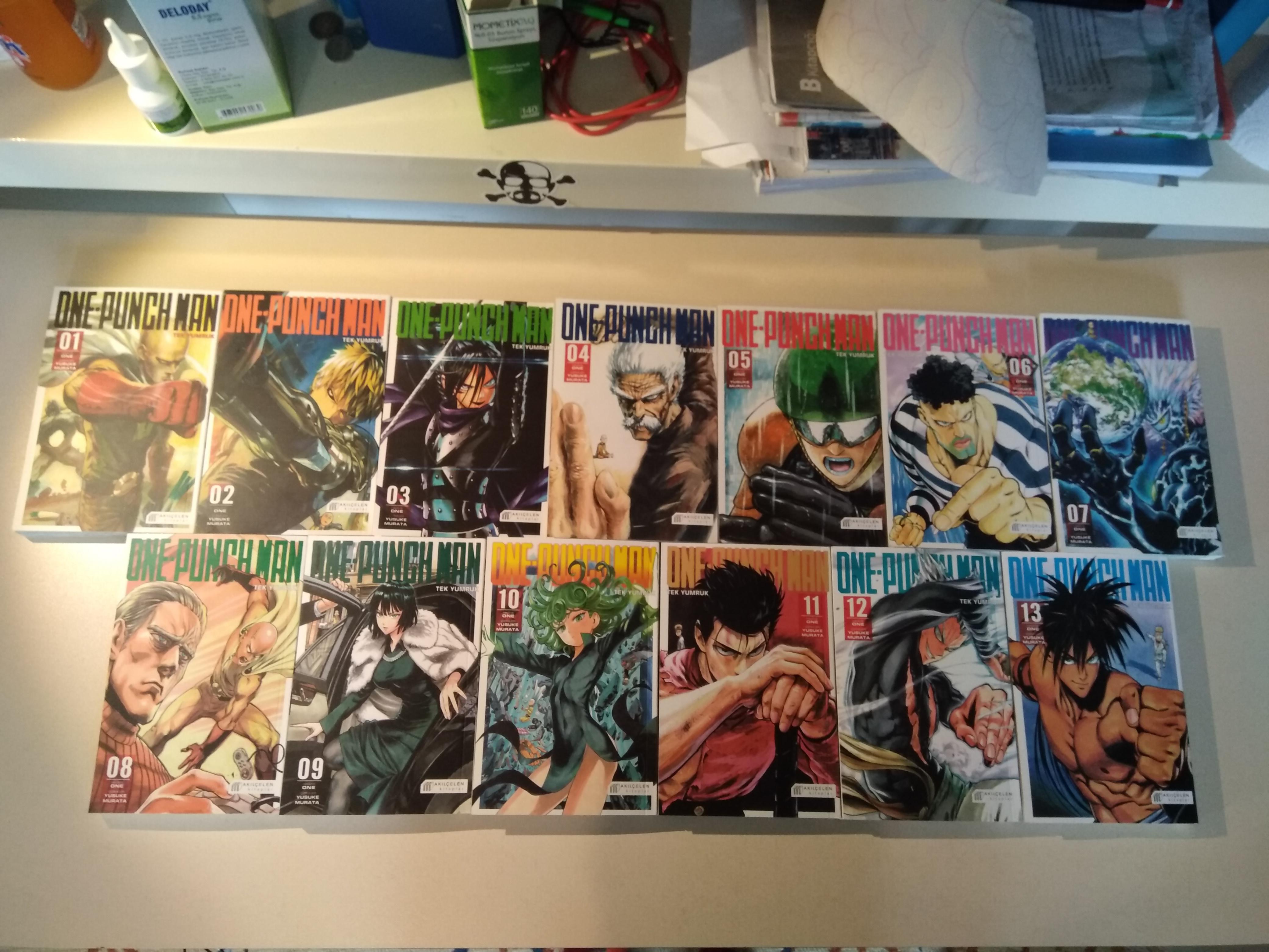 I just got them, how many volumes left? | /r/OnePunchMan | One-Punch