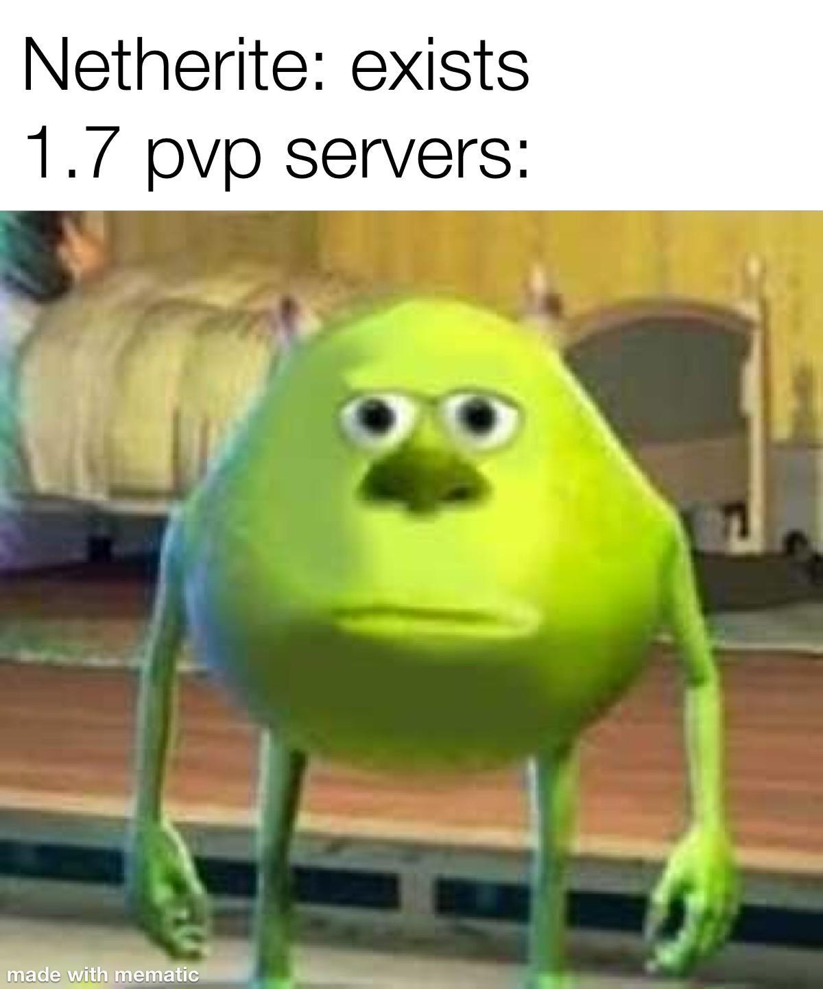 minecraft pvp servers on Biggest Bruh Moment In The History R Minecraftmemes Minecraft Know Your Meme