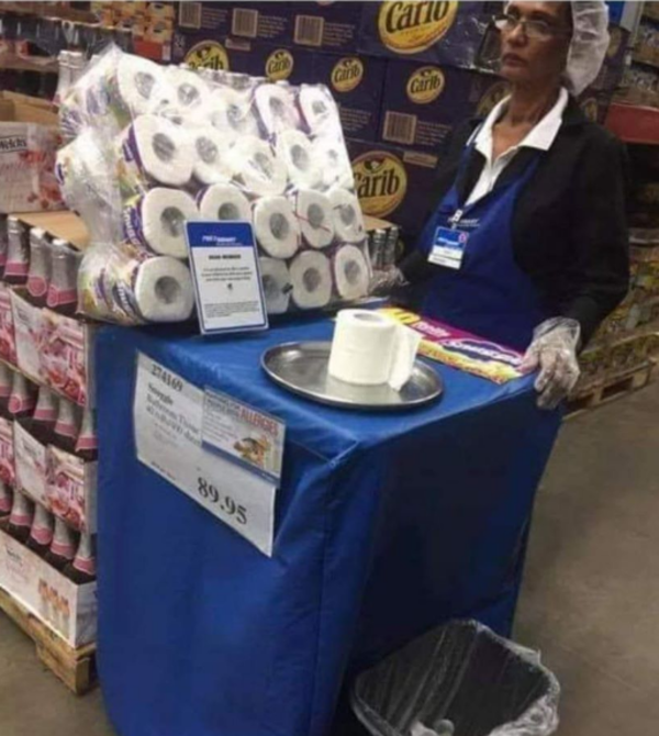 Toilet Paper Costco Sampler Toilet Paper Crisis Know Your Meme
