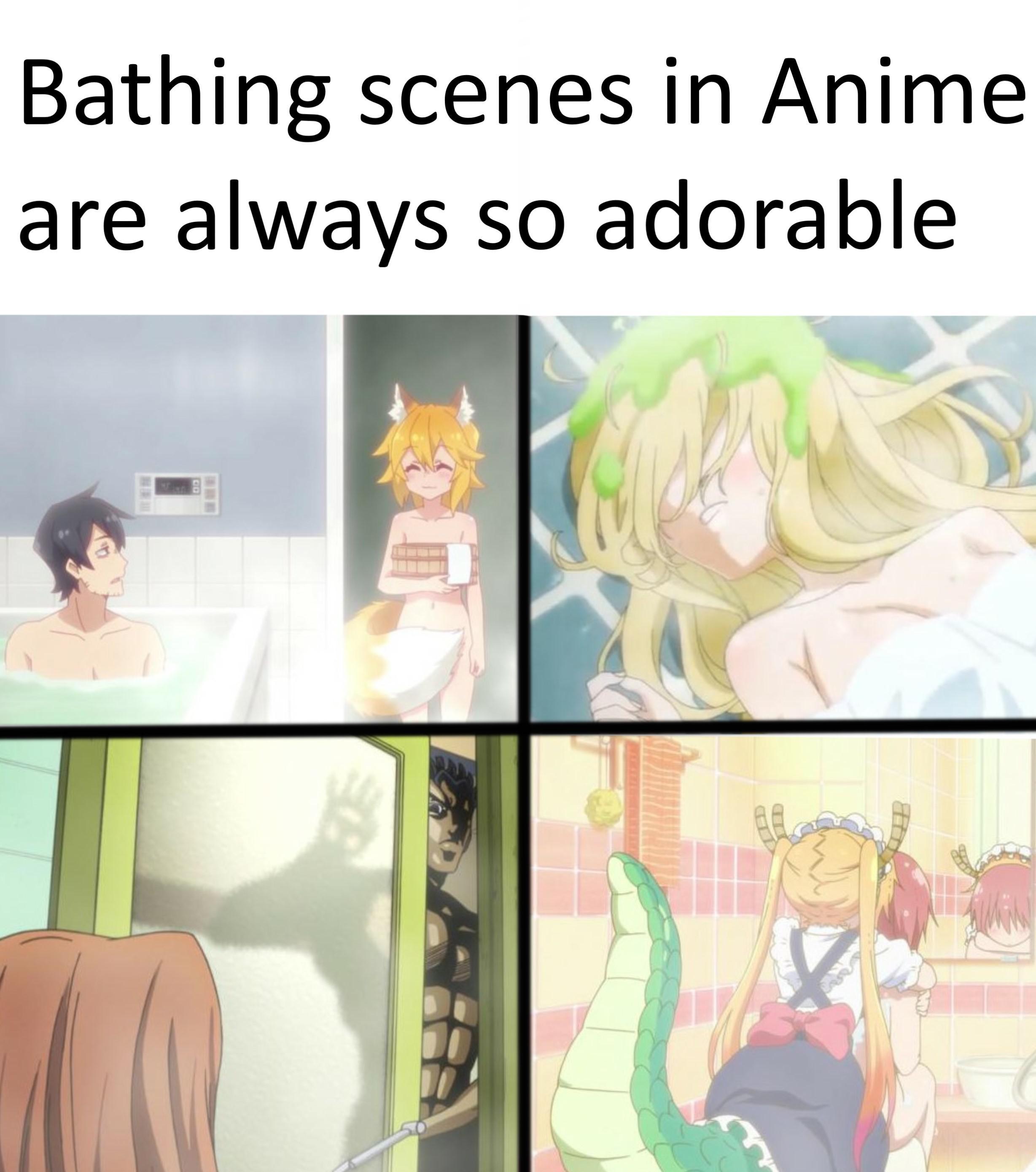 Just A Wholesome Family Bath Scene No Murder Here R Shitpostcrusaders Jojo S Bizarre Adventure Know Your Meme