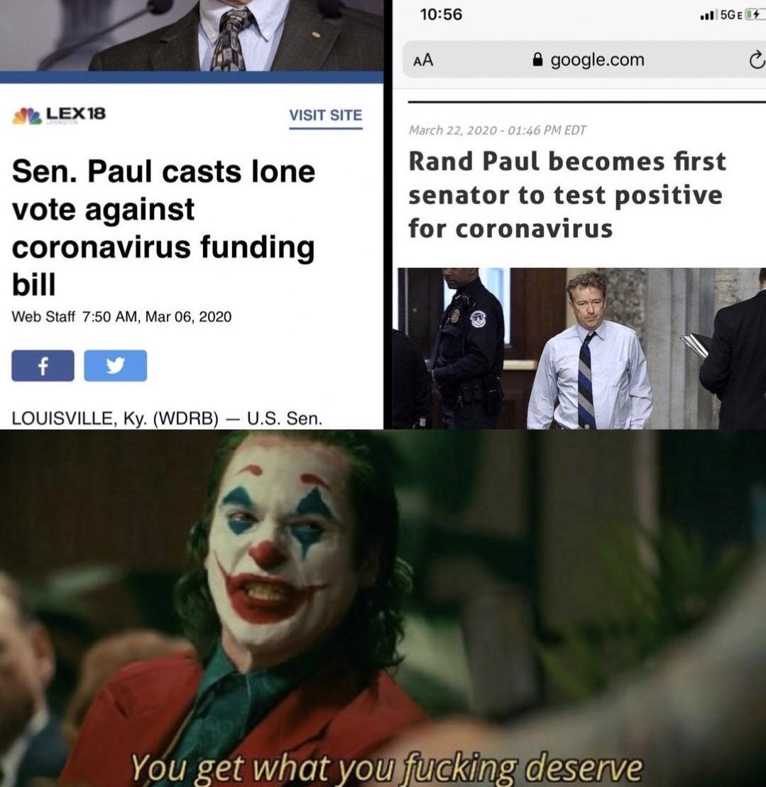 You are not a clown, you are the entire circus /r/CoronavirusMemes