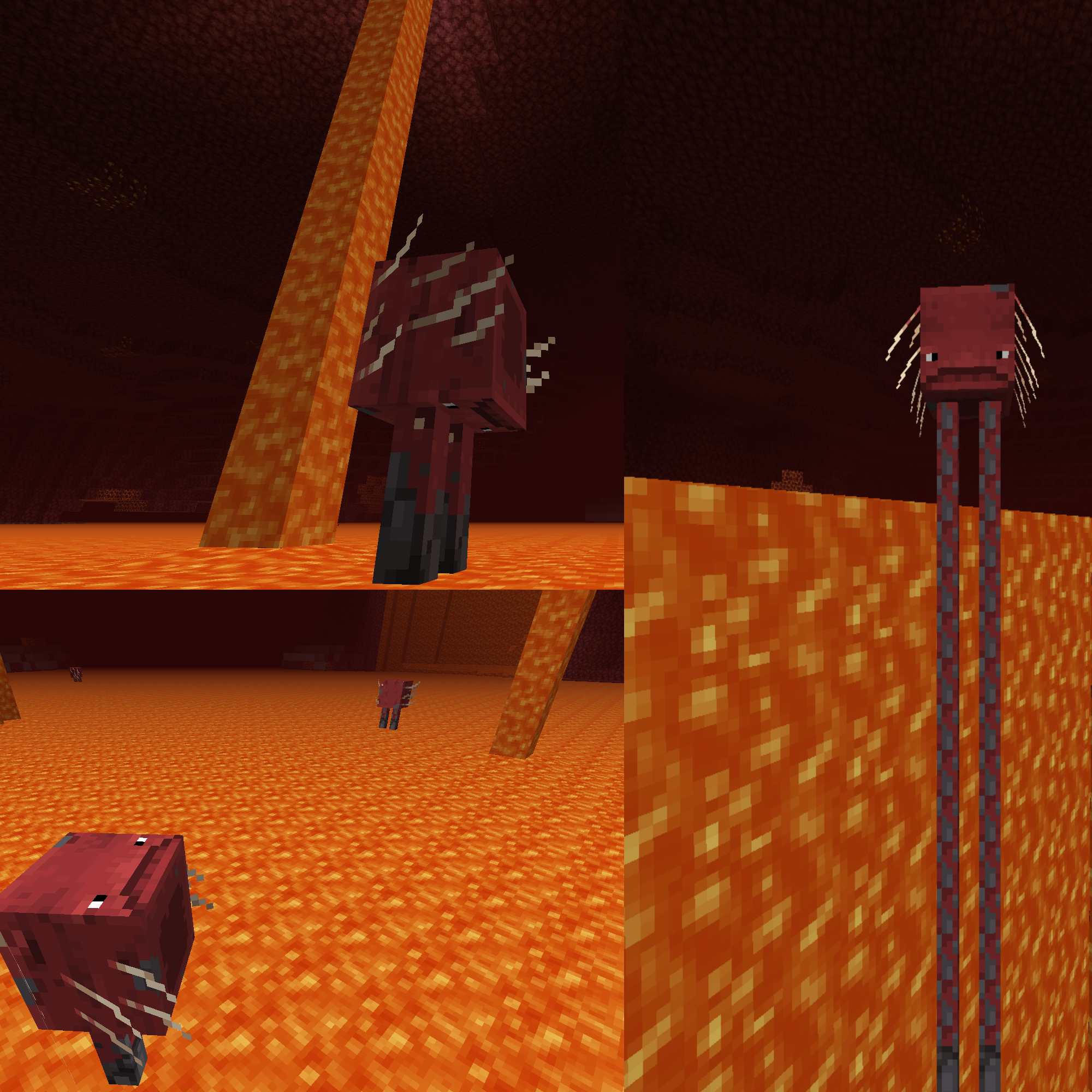 these handsome devils don t actually walk on lava r minecraftmemes minecraft know your meme