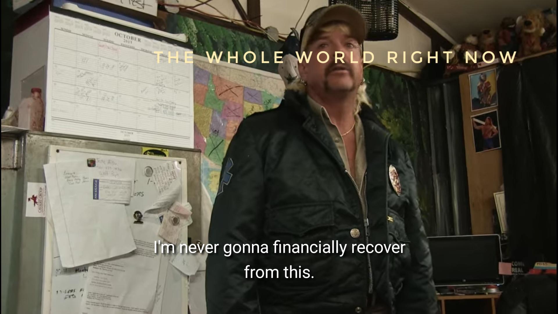 Very bullish on Joe Exotic templates /r/MemeEconomy I Am Never