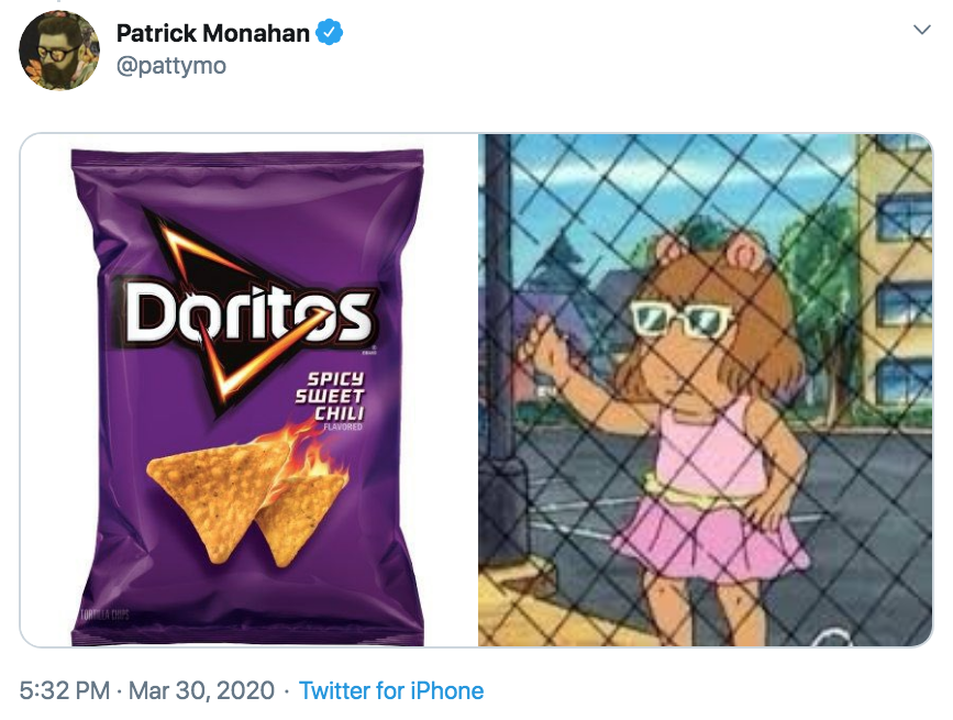 Doritos D.W. Holding Fence Know Your Meme