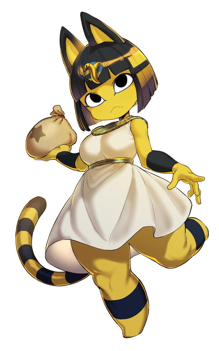 Ankha has a gift | Ankha | Know Your Meme