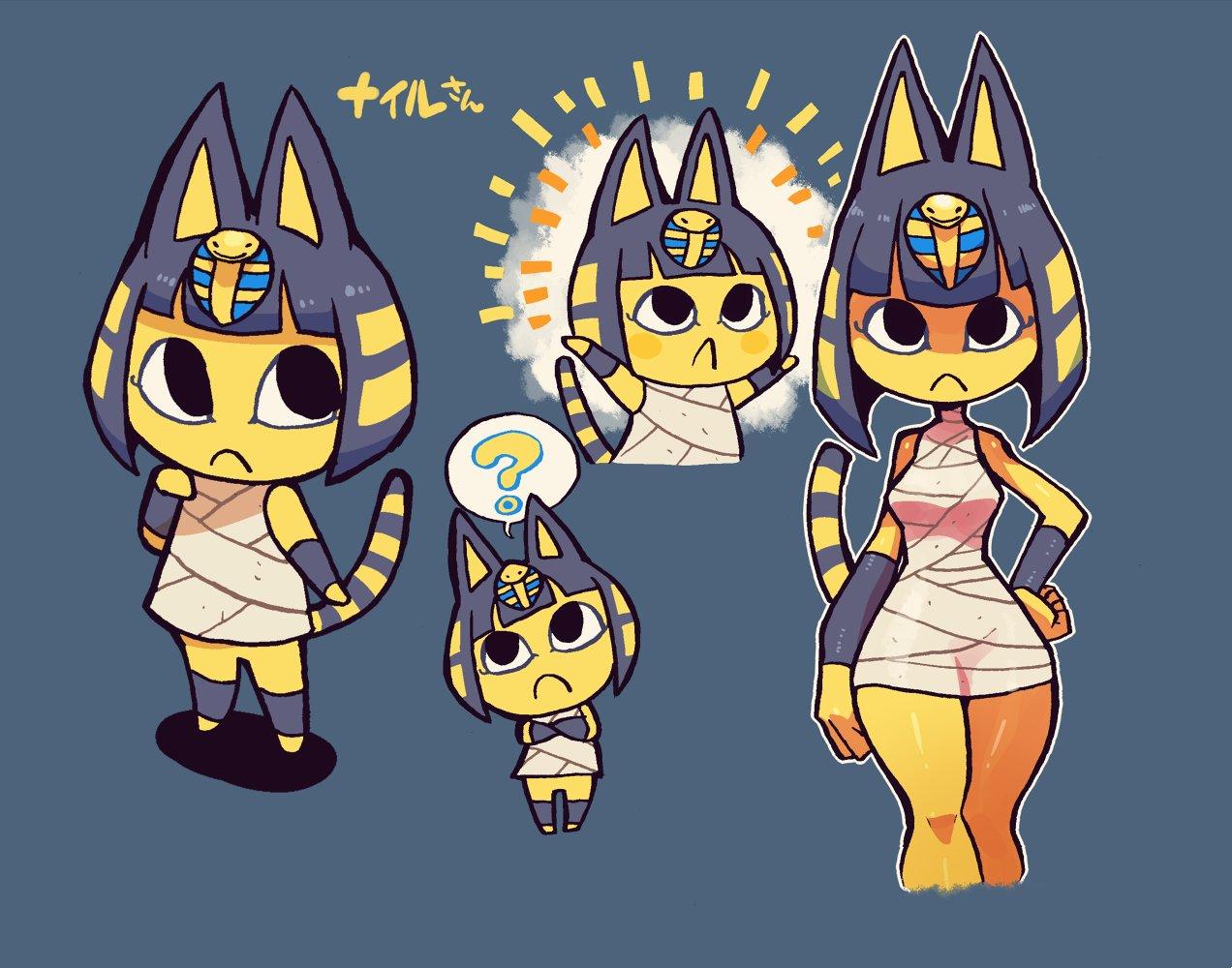 ナイル/Ankha by rariatoo | Ankha | Know Your Meme