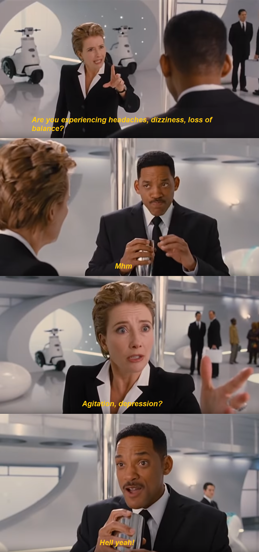 The alcohol gives me headaches but I keep drinking it. /r/Doomers