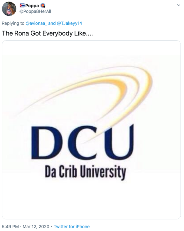 The Rona Got Everybody Like.... The Rona Know Your Meme