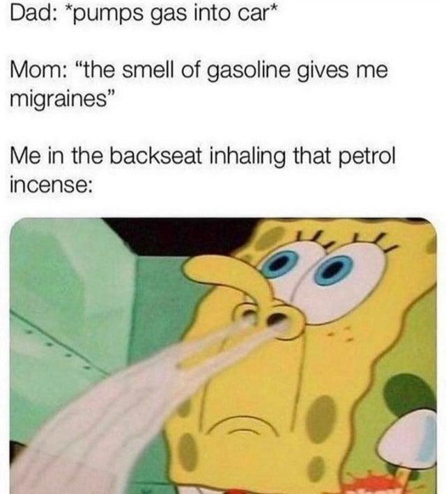 gasoline SpongeBob SquarePants Know Your Meme