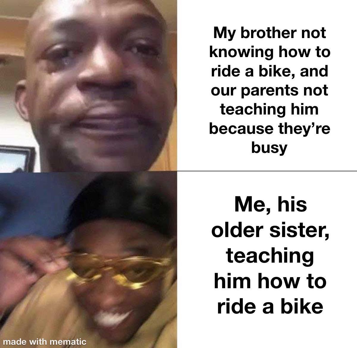 I take him for rides around the neighborhood now /r/wholesomememes