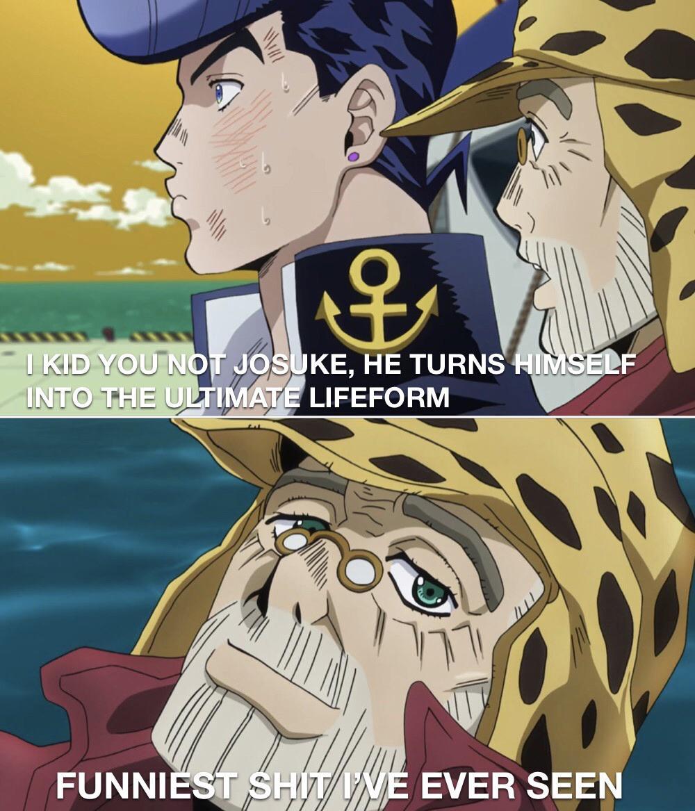 He’s called “Ultimate Kars” /r/ShitPostCrusaders/ JoJo's Bizarre