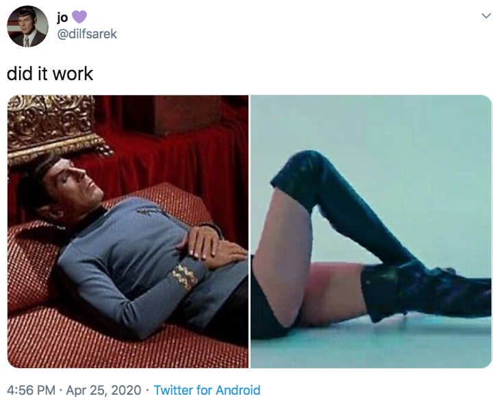 thigh high boots twitter