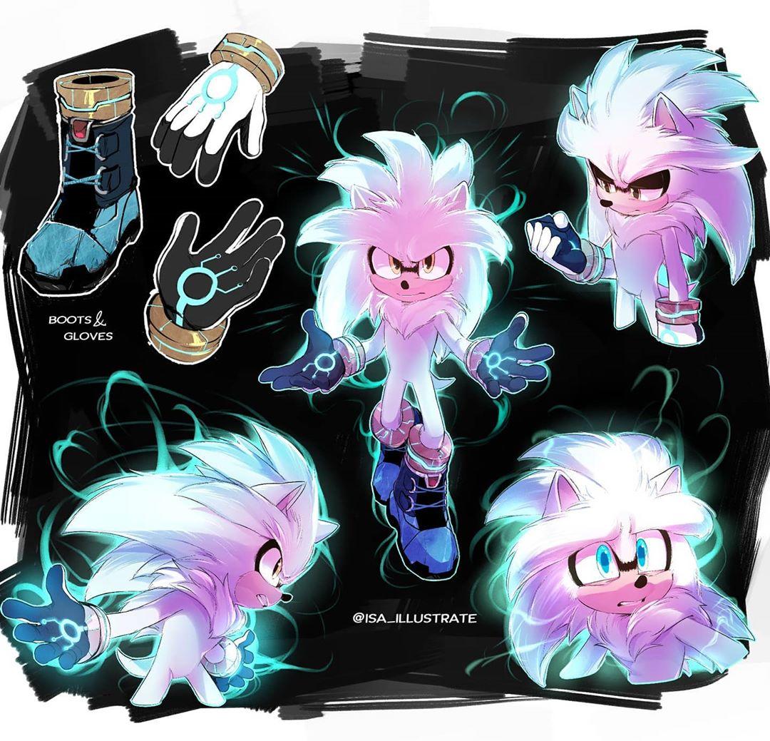 silver the hedgehog boots