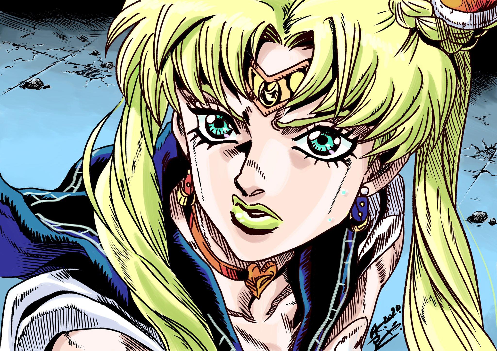 ちと濃すぎたかな Sailor Moon Redraw Know Your Meme