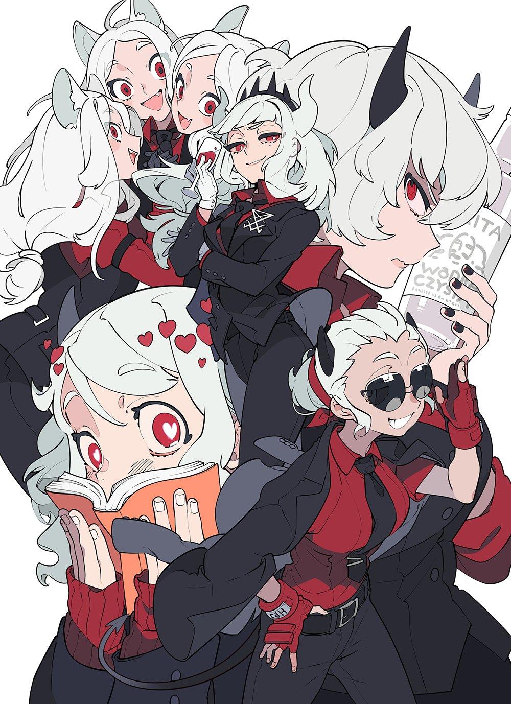 全員描けなかったけど全キャラかわよい Helltaker Know Your Meme