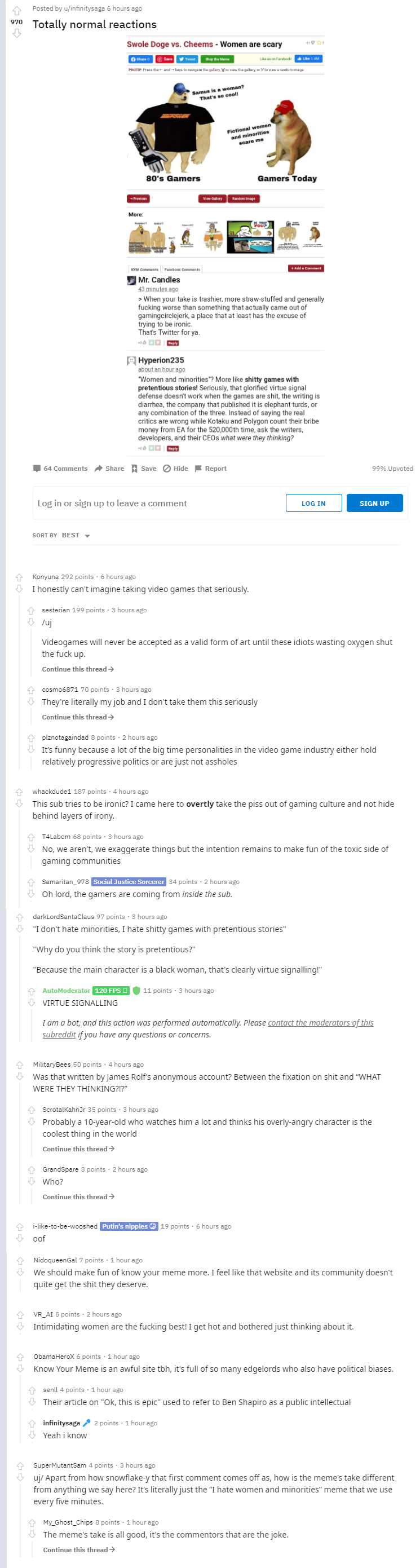 Gamingcirclejerk responds to Know Your Meme | Know Your Meme | Know ...