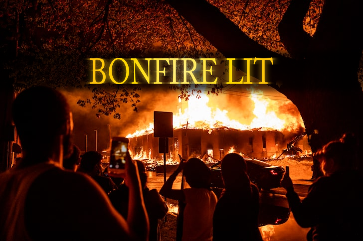 politically charged meme the happening bonfire lit know your meme politically charged meme the happening