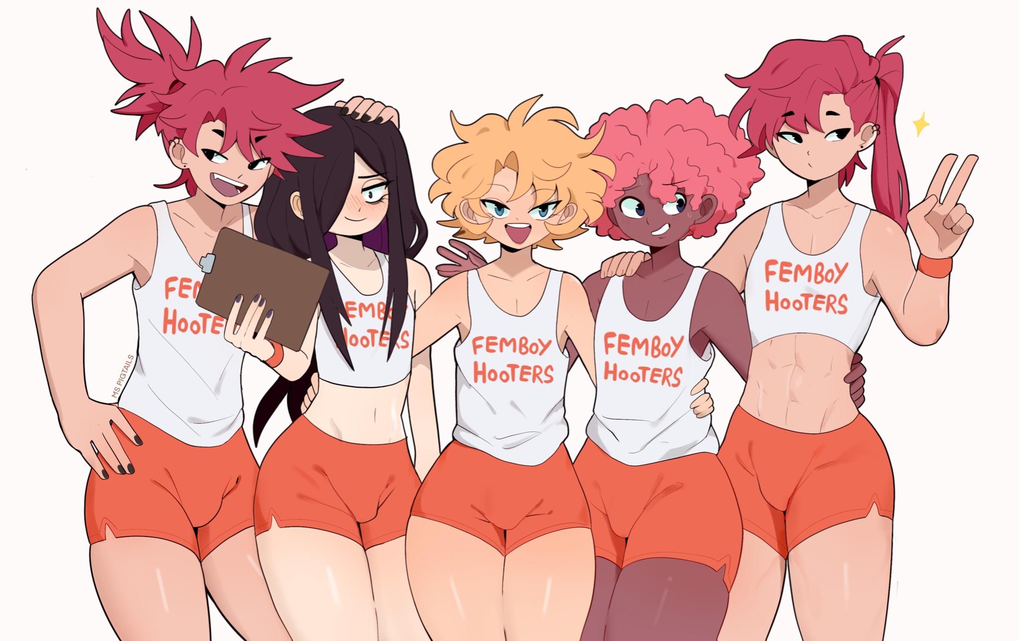 Welcome to the femboy hooters Femboy Hooters.