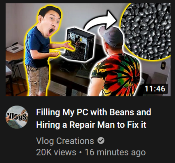 Tried restarting it and still doesn't work | Beans | Know Your Meme