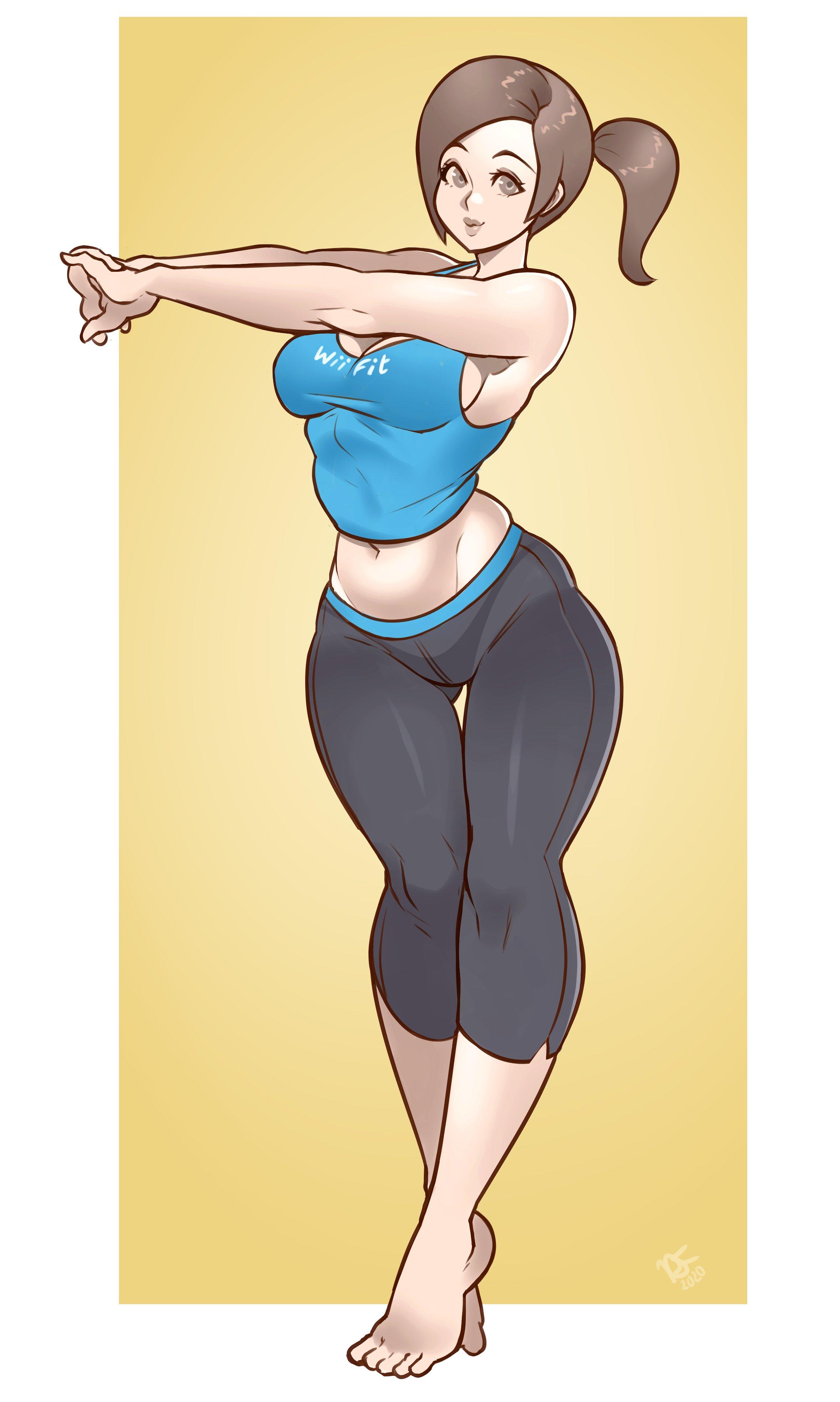 Best Wiifu Joke Mixing Wiiwaifu Wii Fit Trainer Know Your Meme 0974