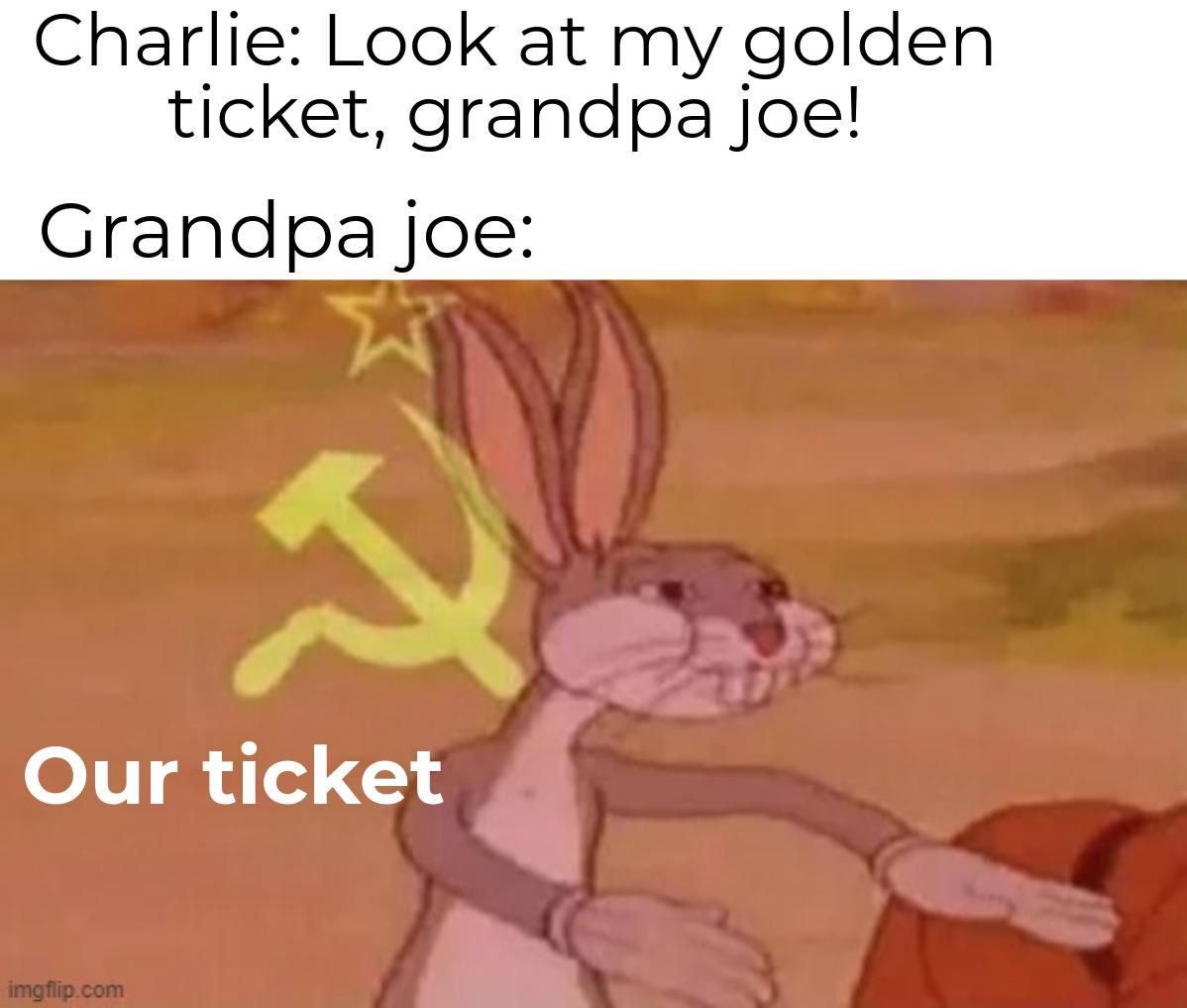 To A World Of Pure Imagination | Communist Bugs Bunny | Know Your Meme