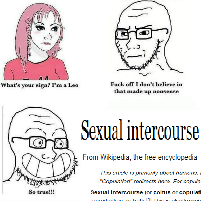 Sexual intercourse | I Don't Believe In That Nonsense / So True | Know ...