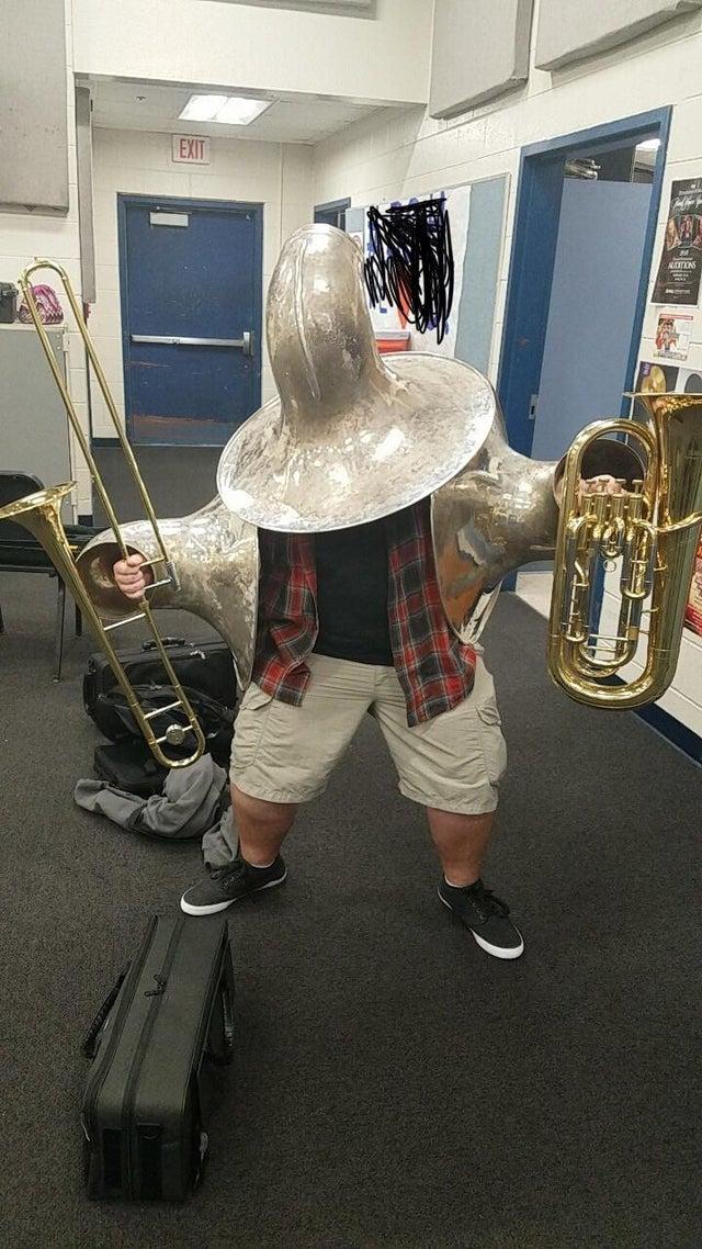 Tuba Man, repost reborn Tuba Man / Tuba Boss Know Your Meme