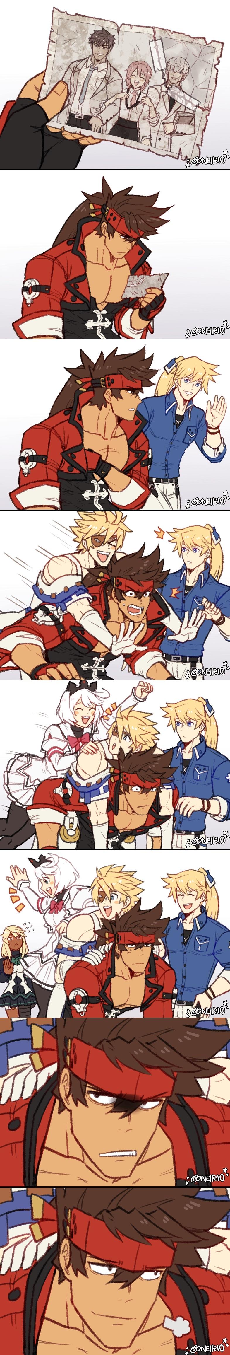 Guess they rubbed off on him somewhat. Guilty Gear Know Your Meme