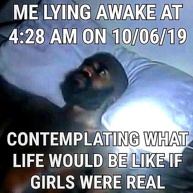 What If Girls Were Real MC Ride Lying in Bed Know Your Meme