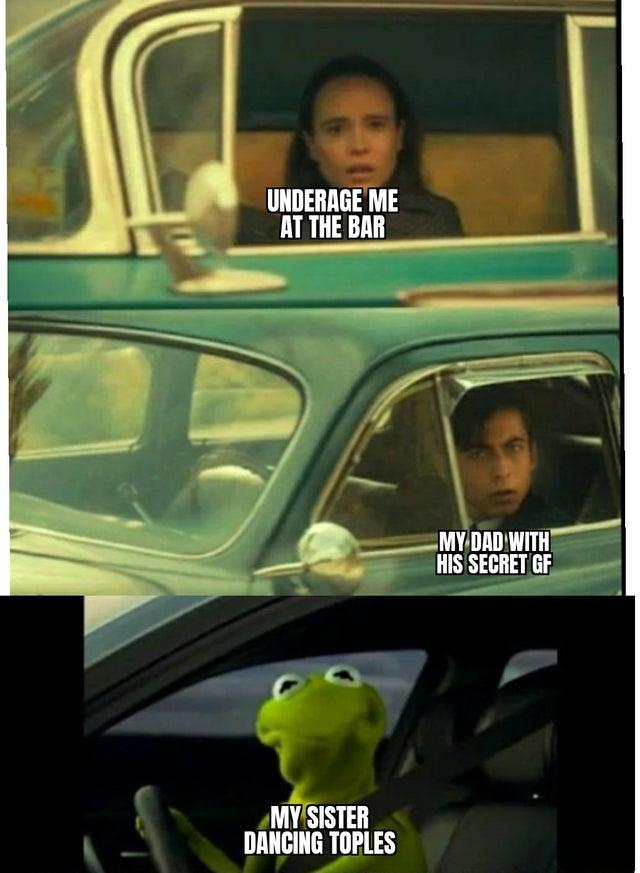 Based On A True Story Vanya And Five Drive By Each Other Know Your Meme