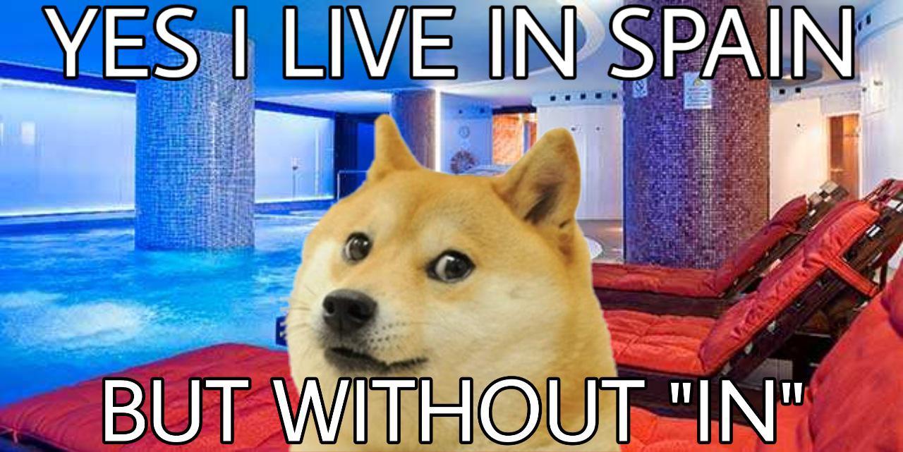 Yes I Live In Spain But Without In But The X Is Silent Know Your Meme