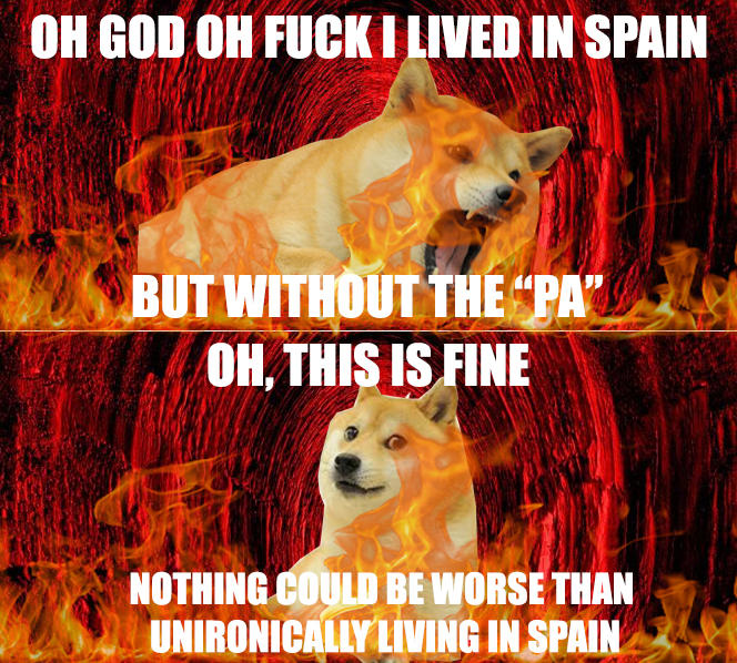 Le Living In S Pa In Has Arrived But The X Is Silent Know Your Meme