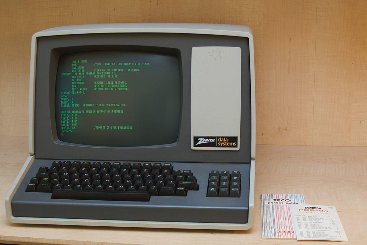 Old Green Screen Terminal | Know Your Meme