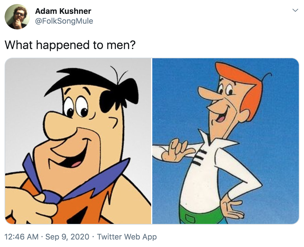 fred flinstone | What Happened To Men? | Know Your Meme