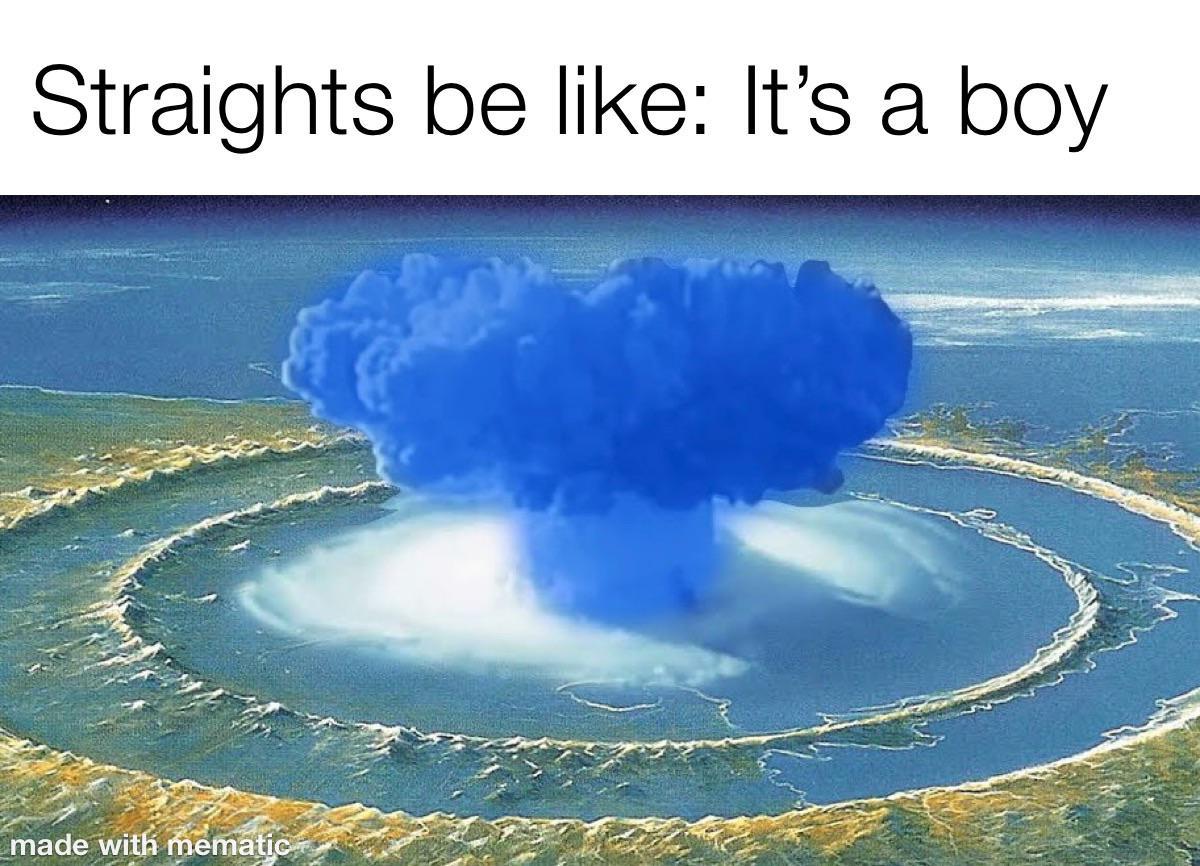 Are the straights ok? Gender Reveal Wildfire / It's A Boy! Know